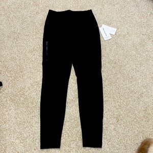 Athleta Glacier Snow Skinny Pant II  Black size 8 NWT
